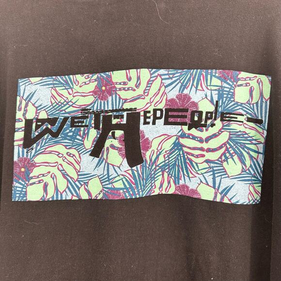 We The People Size XXL Sweatshirt Black Graphic Print America‎ Hoodie Pullover - Picture 3 of 6